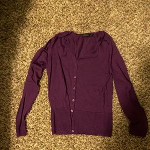 The Limited purple sweater size small